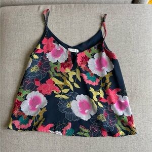 Lush Multicolor Floral Camisole Top